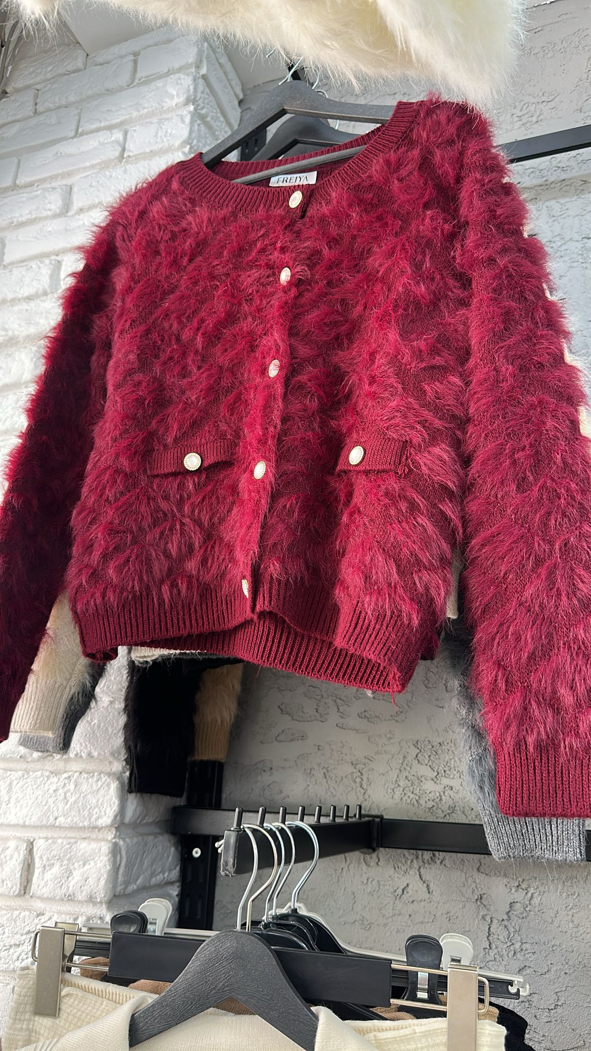 Fuzzy Luxe Cardigan - Image 2