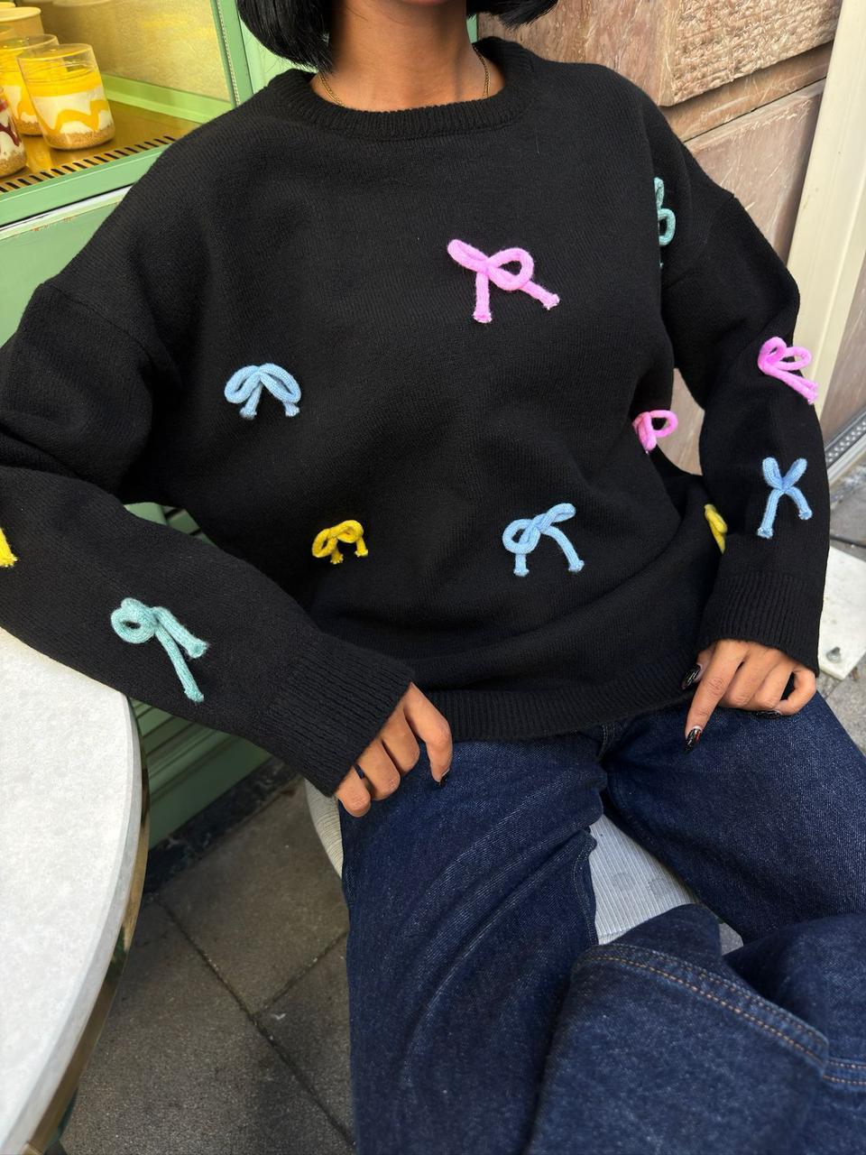 Bow Pop Sweater
