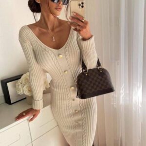 Button Dress